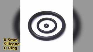 0.5 मिमी सिलिकॉन ओ रिंग सील पूर्ण निरीक्षण